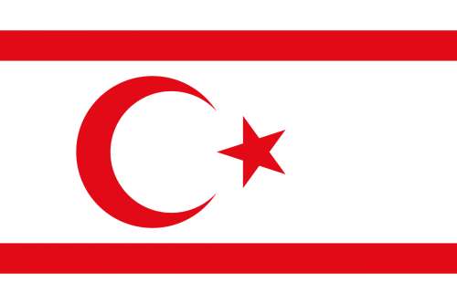 Kuzey Kıbrıs Türk Cumhuriyeti Bayrağı